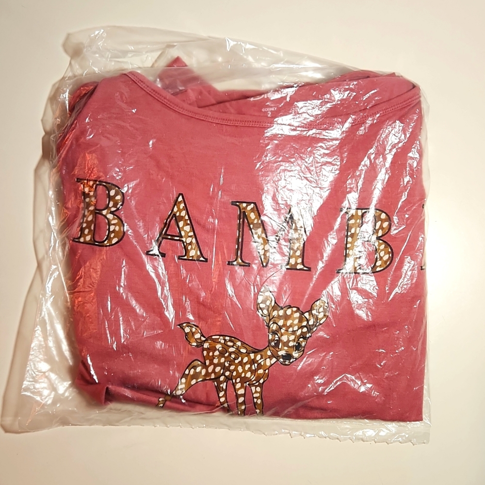 NWT Torrid DISNEY BAMBI TUNIC / SLEEP TUNIC - PINK FANGIRL Plus Size 2X (18/20) - Picture 4 of 9